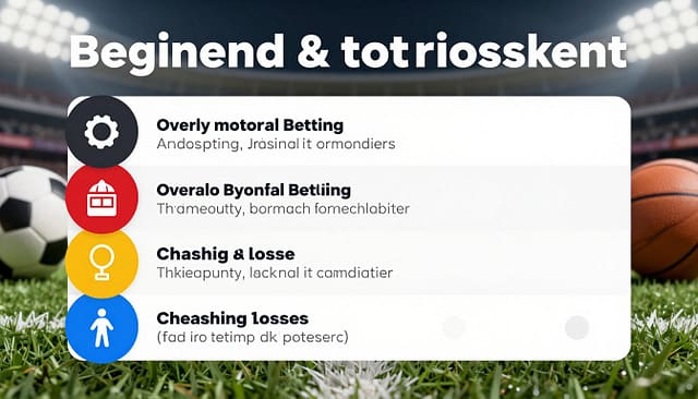Common beginner sports betting mistakes chart Common beginner sports betting mistakes chart