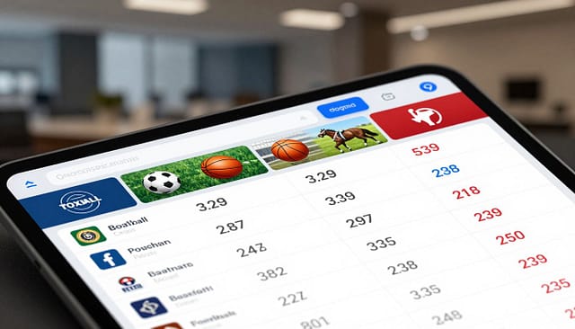 Odds presentation and betting apps comparison chart Odds presentation and betting apps comparison chart