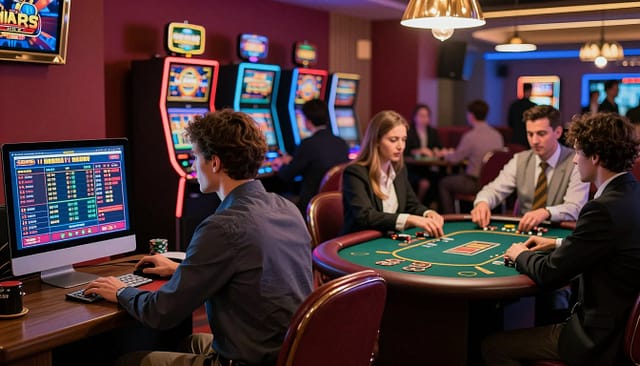Online betting vs. traditional casino atmosphere Online betting vs. traditional casino atmosphere